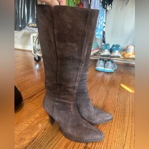 Antonio Melani Brown Suede Boots